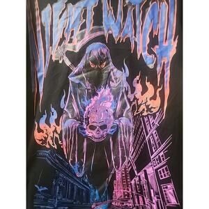 GFTD LA Nightwatch T-Shirt Men's Large Luxury Streetwear Graphic New CR10 Nice